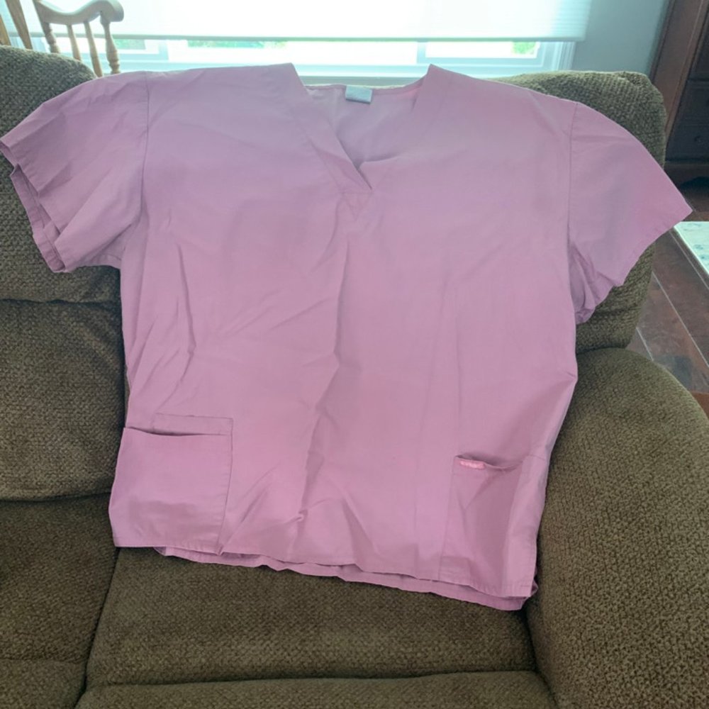 Pink Scrub Top